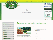 Tablet Screenshot of amatierra.com